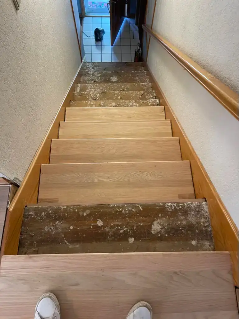 Remodeling project before photo