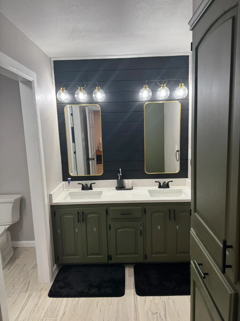 Finished remodeling project after photo