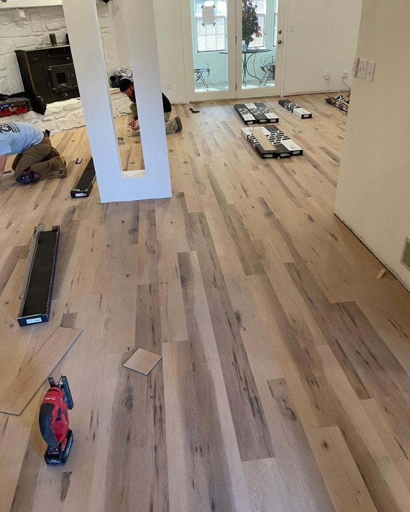 Recent flooring project