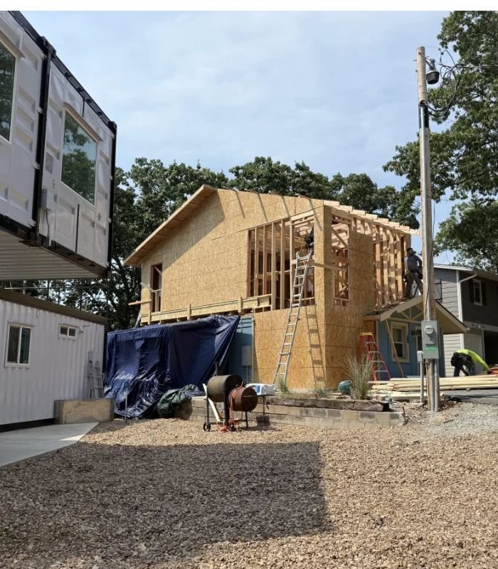 Finished home addition and remodeled living space