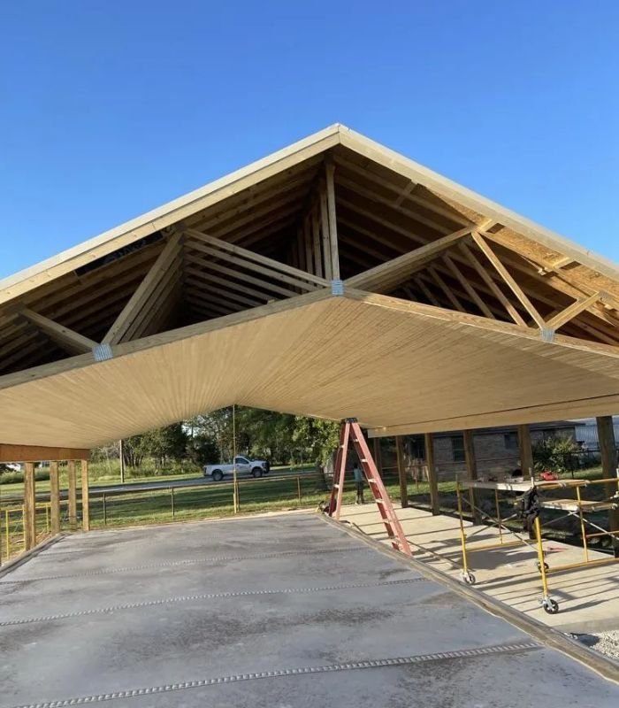 Custom pavilion